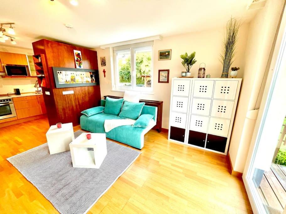 Schoene Wohnung Mit Eigenen Eingang Und Terrasse Gosseling Eksteriør bilde