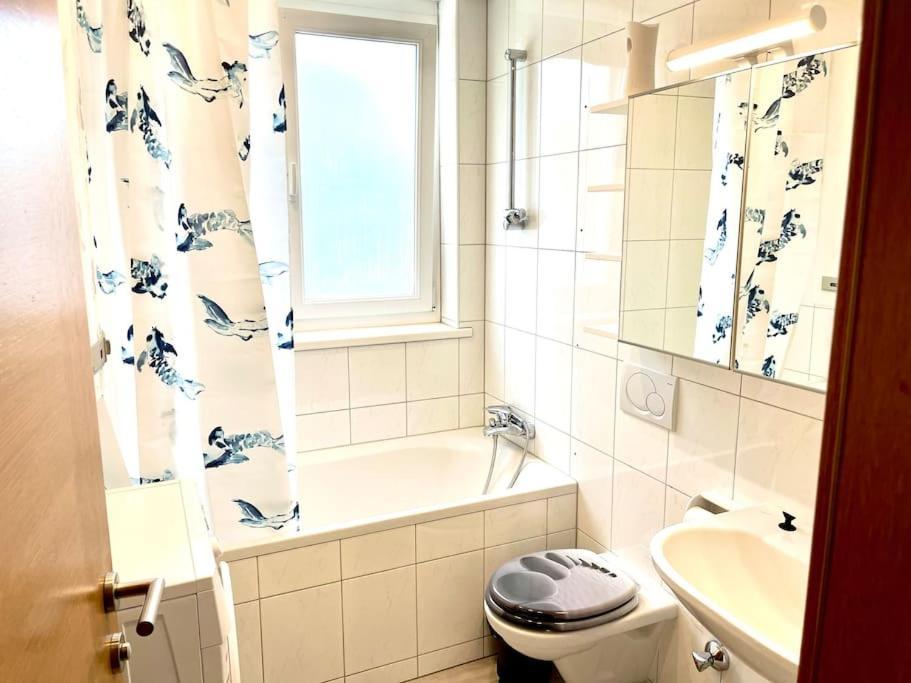 Schoene Wohnung Mit Eigenen Eingang Und Terrasse Gosseling Eksteriør bilde